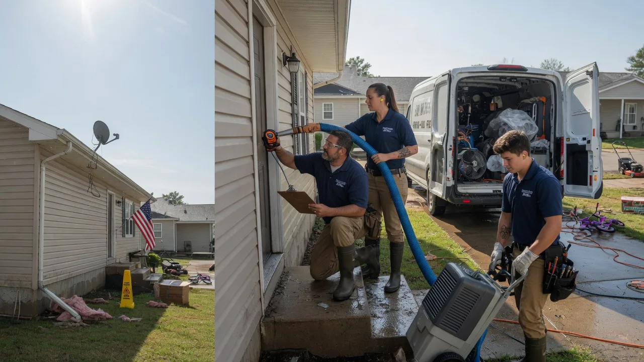 Ceiling Water Damage Restoration in Sheridan, IN near me